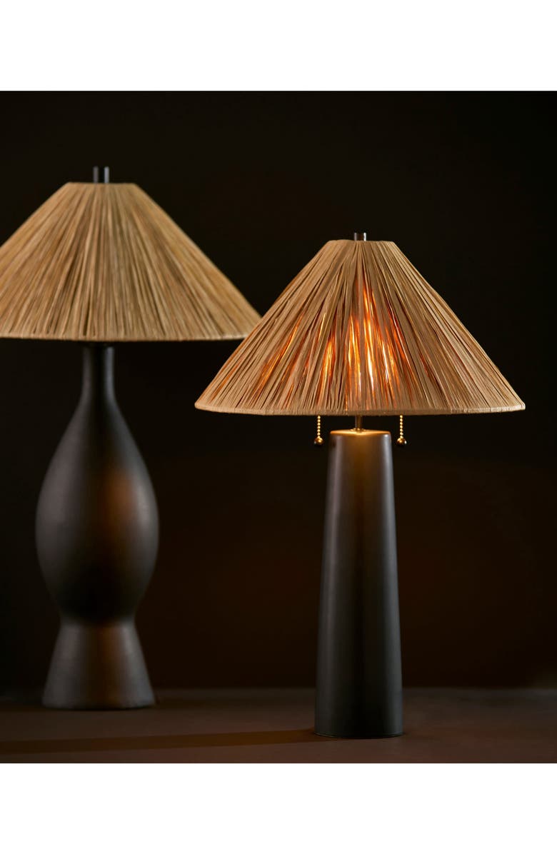 ADESSO LIGHTING Maren Table Lamp, Alternate, color, Black