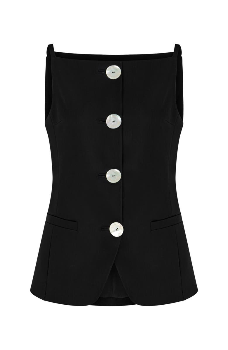 Nocturne Vest with Straps, Alternate, color,
