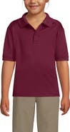 Lands' End School Uniform Kids Short Sleeve Rapid Dry Polo Shirt
