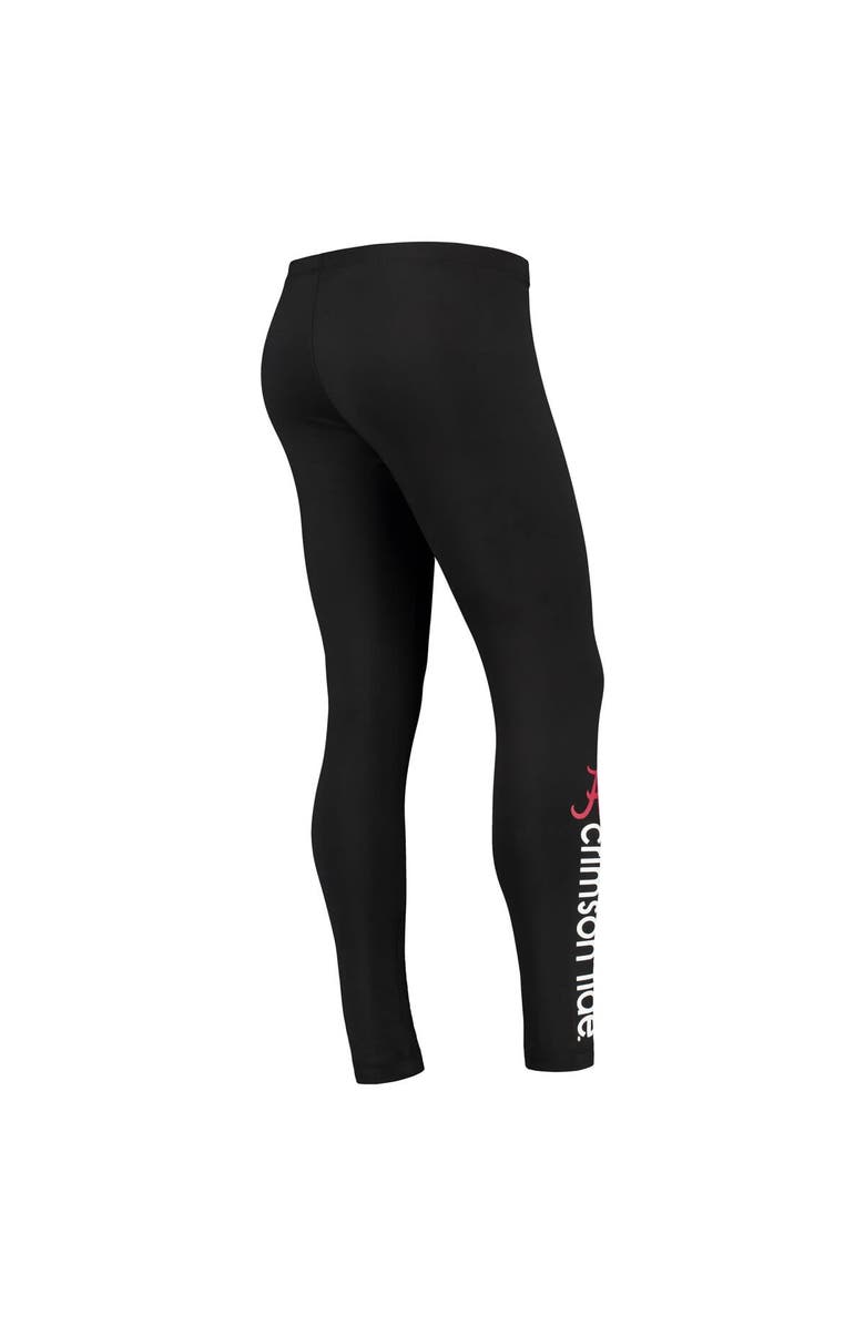 G-III 4HER BY CARL BANKS Women's G-III 4Her by Carl Banks Black Alabama Crimson Tide Post Season Leggings, Alternate, color, 