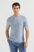 Brunello Cucinelli T-shirt with faux-layering