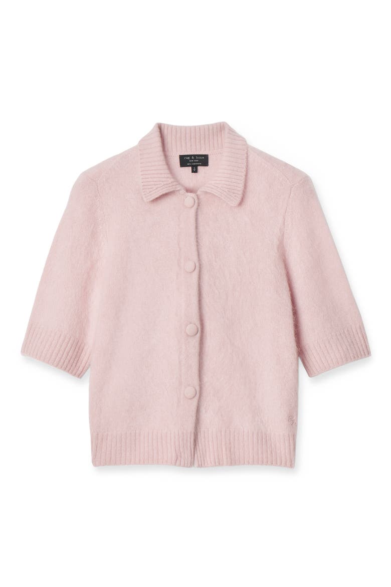 Jada Brushed Cashmere Cardigan, Alternate, color, PINK