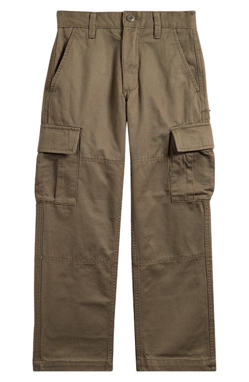 Vans Kids' Service Loose Fit Cotton Cargo Pants In Bungee Cord
