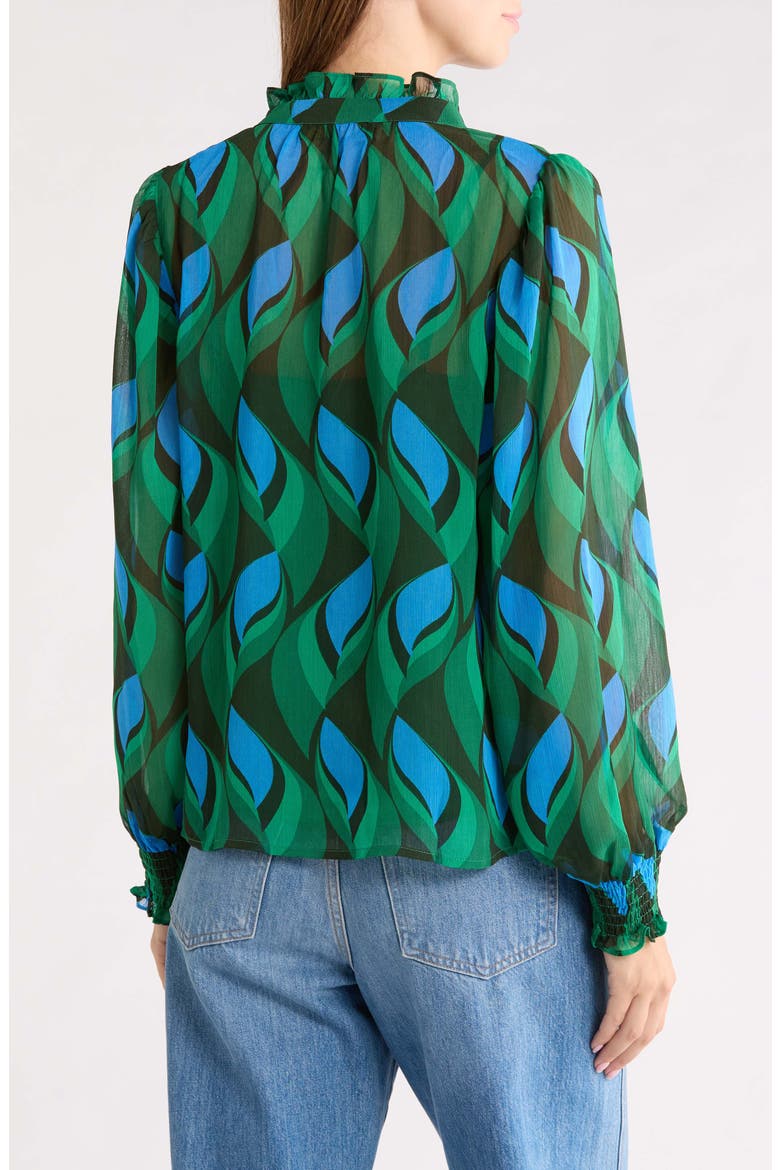 Tommie Button-Up Shirt, Alternate, color, EMERALD BLUE
