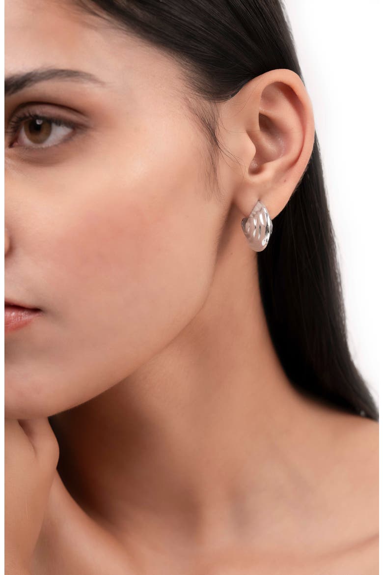 Soha Earrings, Alternate, color, SILVER