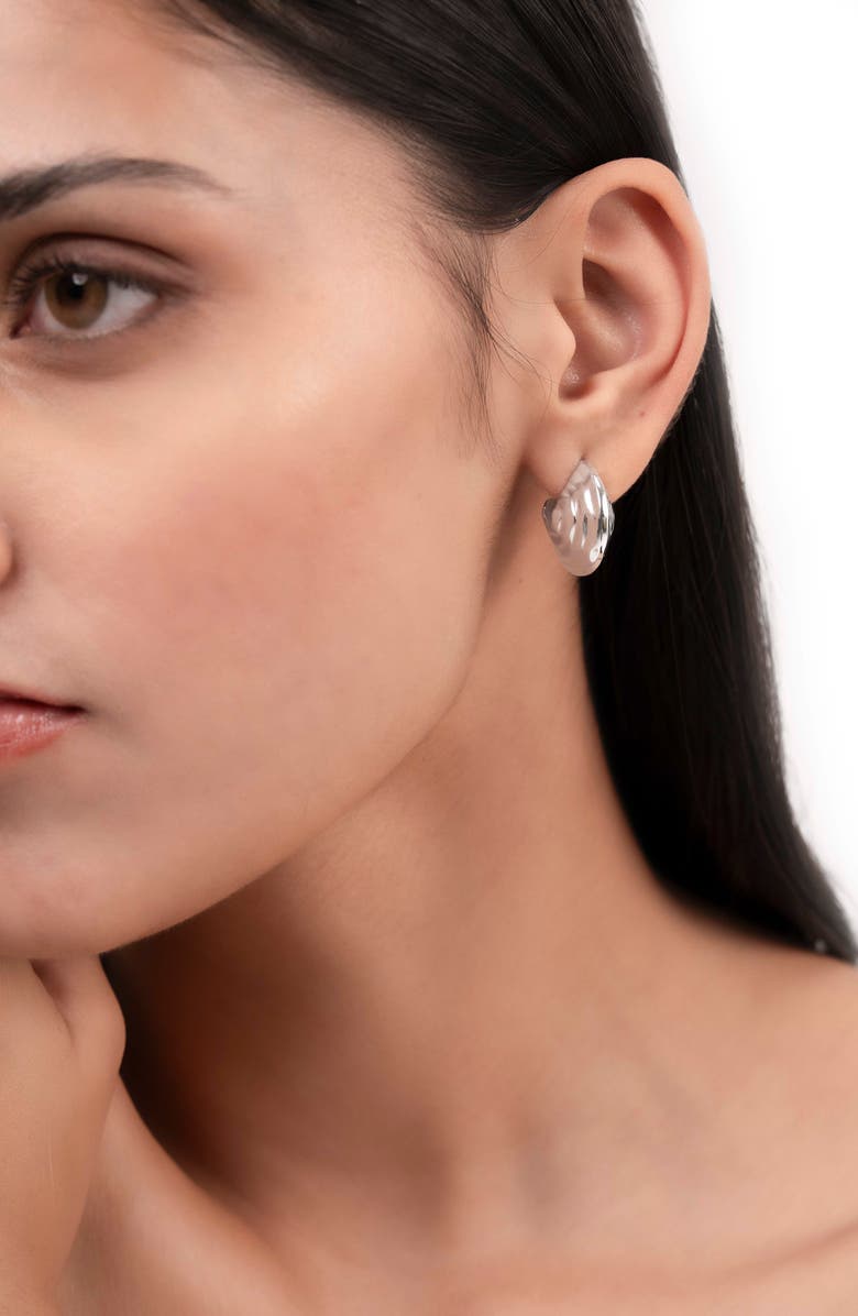 NAVEDA Soha Earrings, Alternate, color, Silver