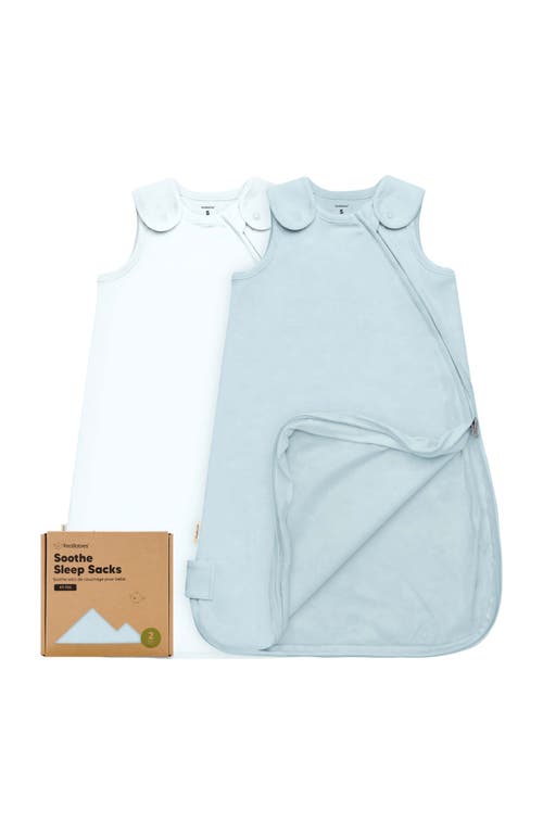 KeaBabies 2-Pack Soothe Sleep Sacks in Glacier 