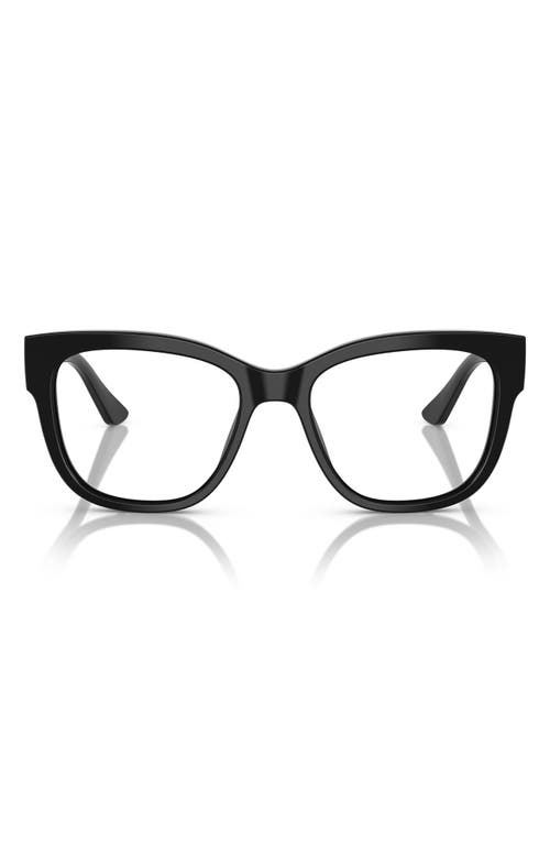 Vogue 53mm Square Optical Glasses In Black