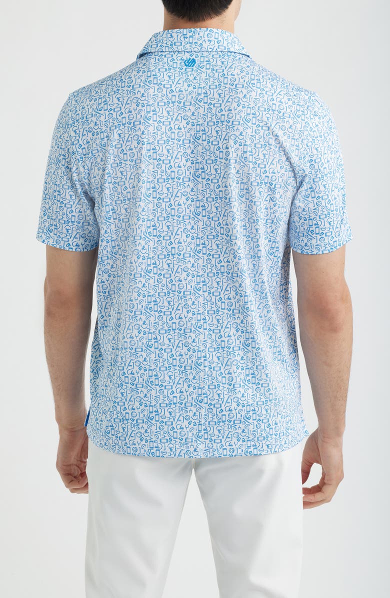 Johnston & Murphy XC+<sup>™</sup> Performance Game Day Polo, Alternate, color, Royal