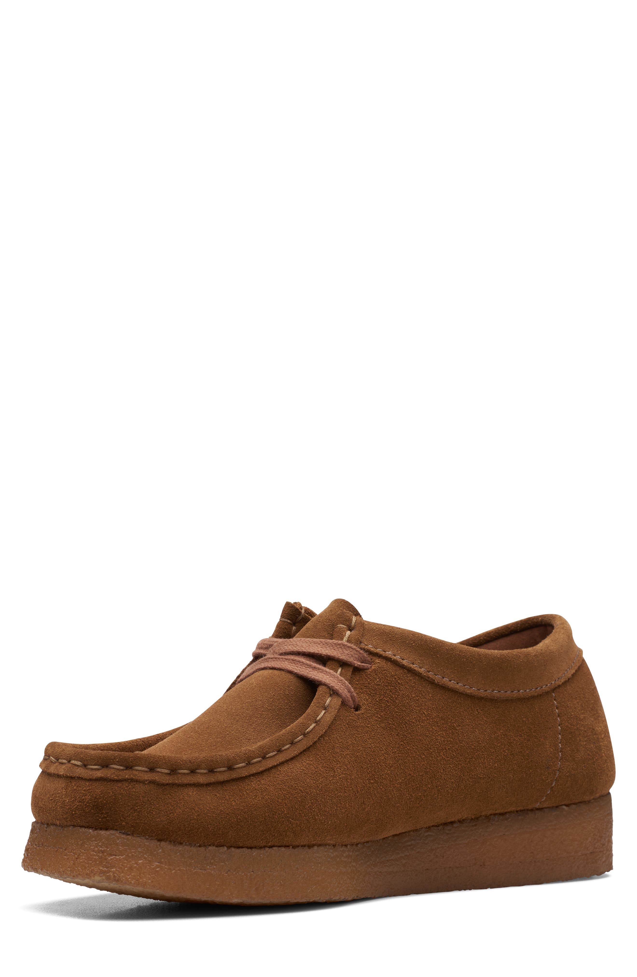 Clarks<sup>®</sup> Originals Un Loop Ave Flat, Alternate, color, Cola Suede