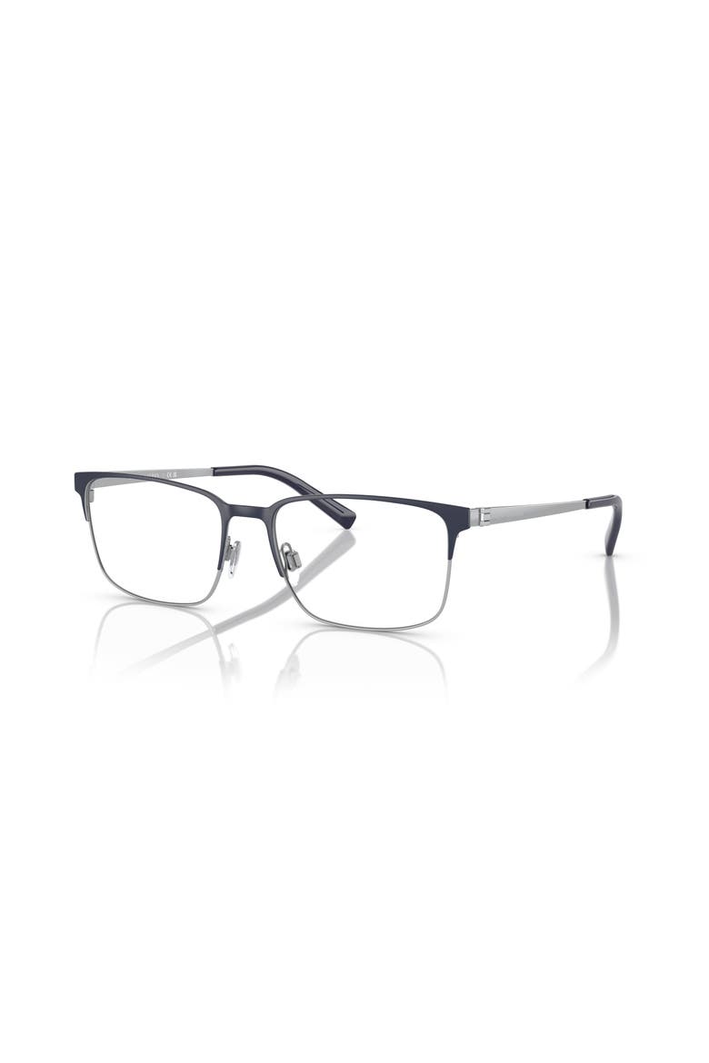 55mm Rectangle optical glasses, Main, color, Blue