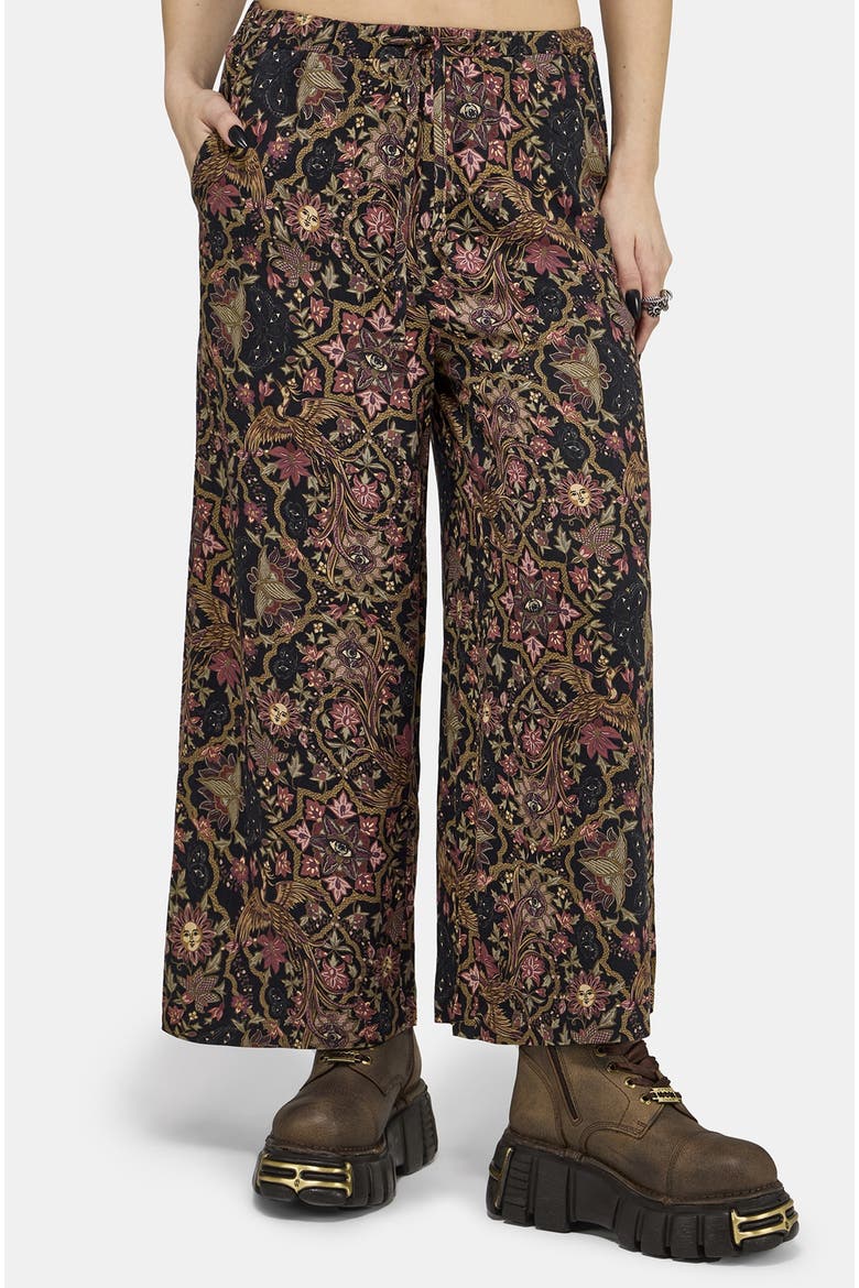 Mythos Wide Leg Trousers, Main, color, Black