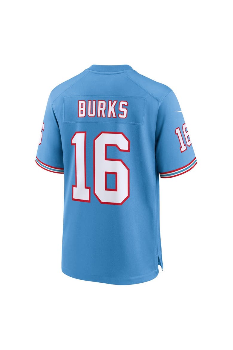 Youth Nike Treylon Burks Light Blue Tennessee Titans Game Jersey, Alternate, color, Light Blue