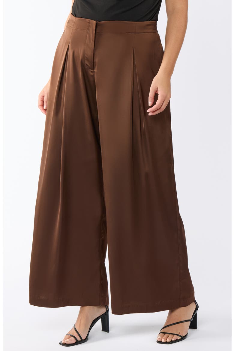 Rakis Wide Leg Pants, Alternate, color, MOCHA