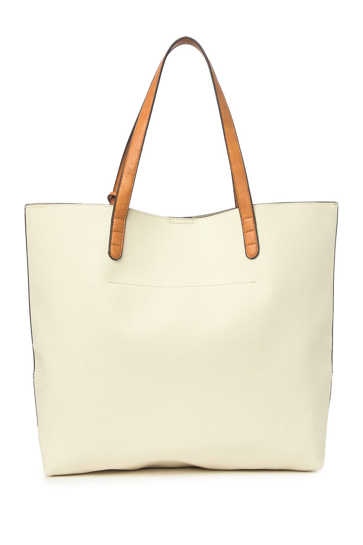 Lilyn Faux Leather Tote, Alternate, color, CREAM CAMEL