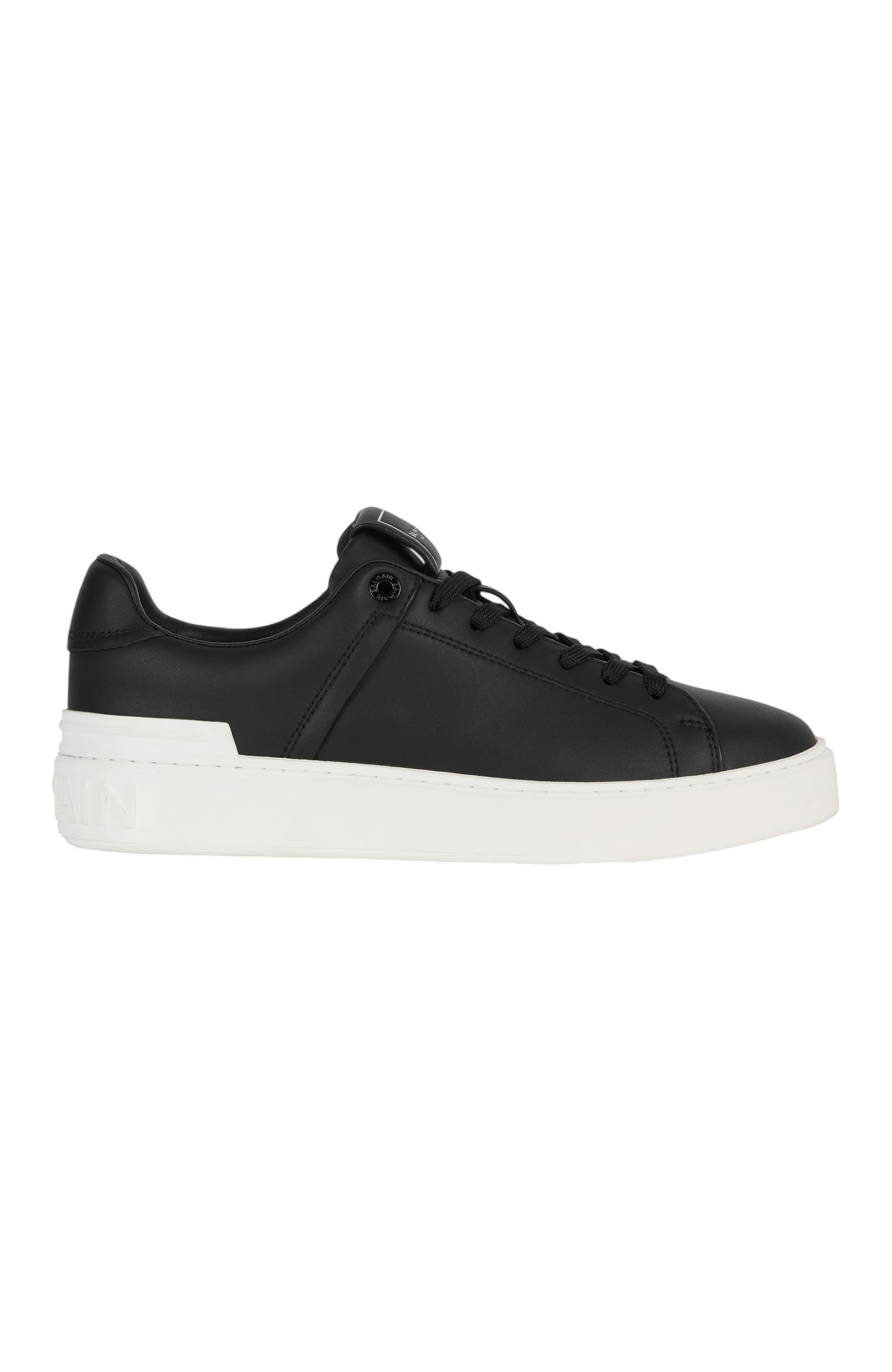 B-Court smooth leather trainers, Main, color, multicolor
