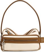 Acne Studios Camero Party Canvas & Leather Shoulder Bag
