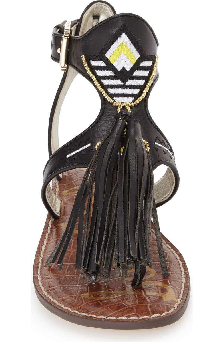 Sam Edelman 'Giblin' Fringe Sandal, Alternate, color,