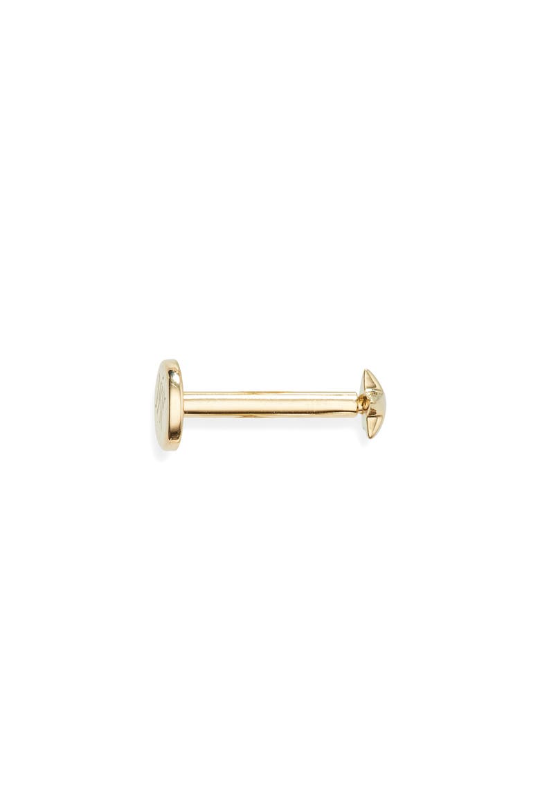 Star Single Stud Earring, Alternate, color, GOLD
