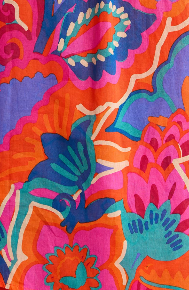 SUGARLIPS Kahlia Tropics Top, Alternate, color, Red-Multi