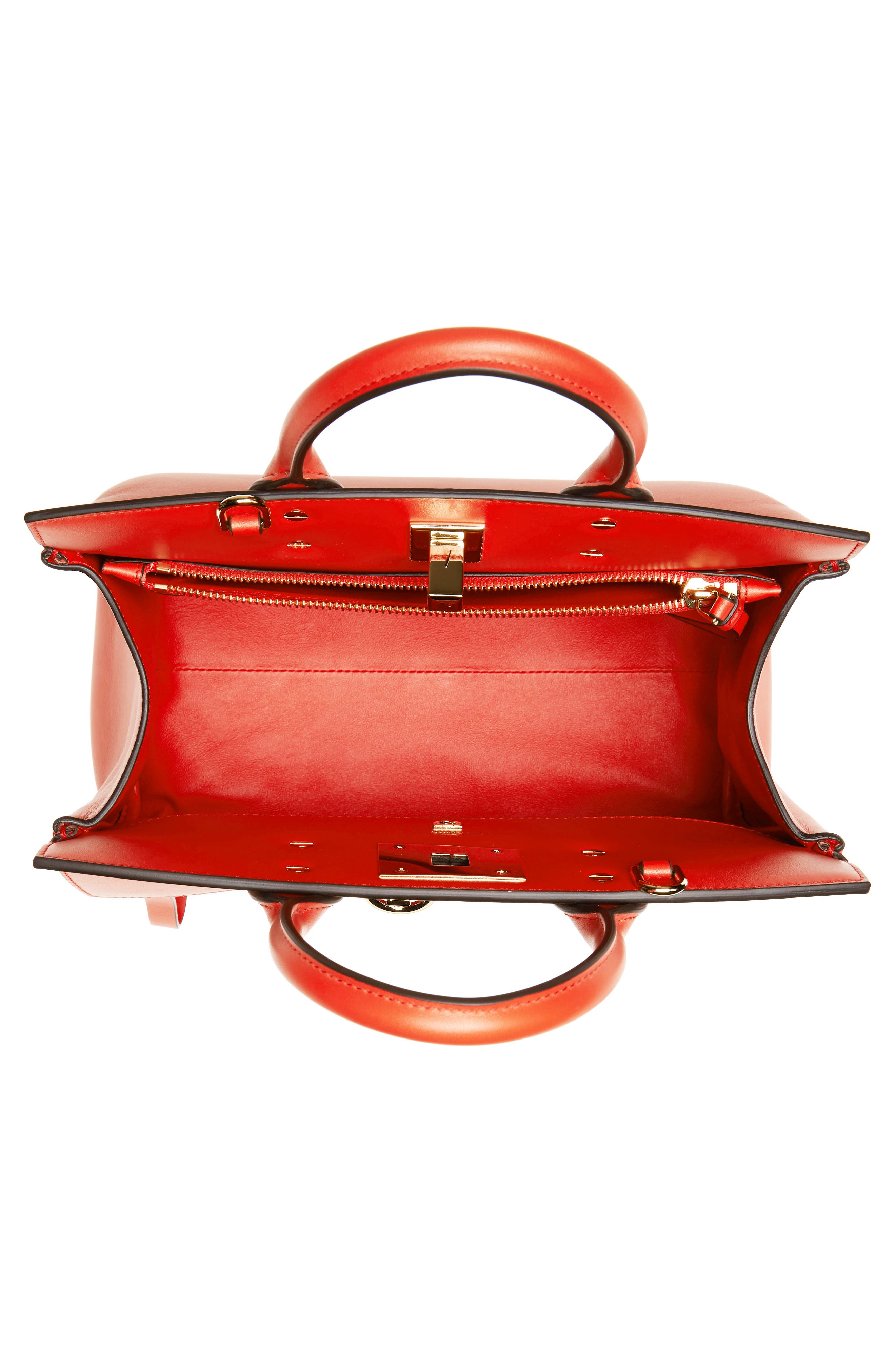 FERRAGAMO Salvatore Ferragamo Studio Leather Top Handle Bag, Alternate, color, 