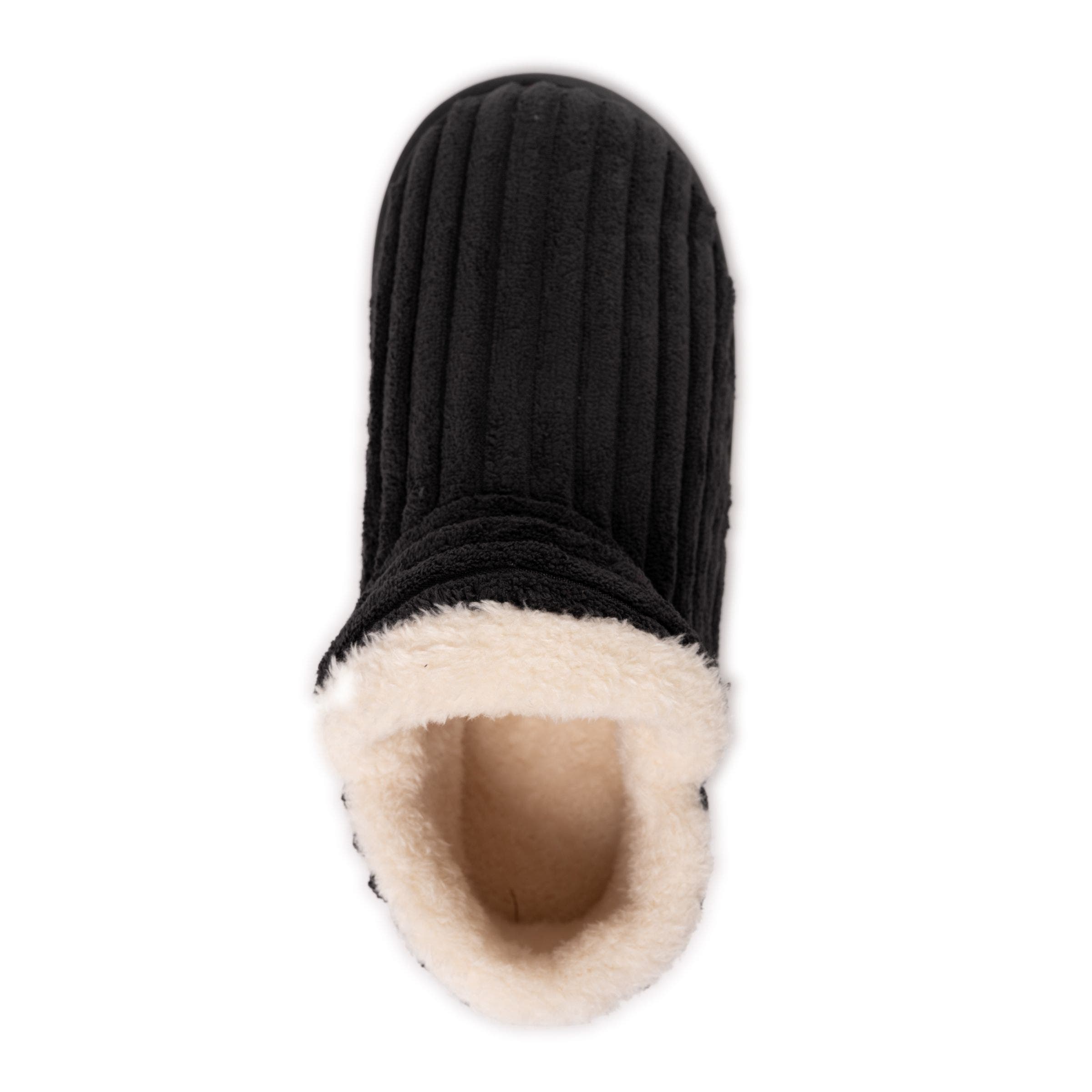 MUK LUKS Aveline Bootie Slipper, Alternate, color, Black
