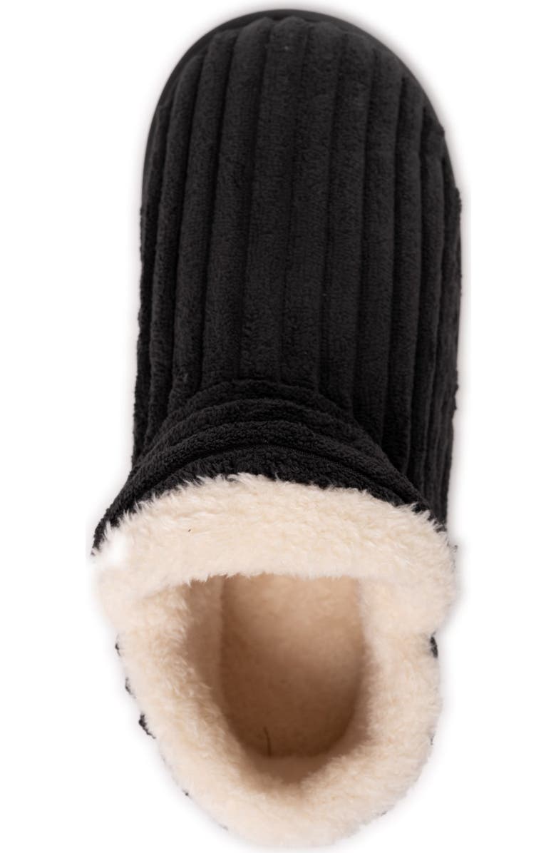 MUK LUKS Aveline Bootie Slipper, Alternate, color, Black