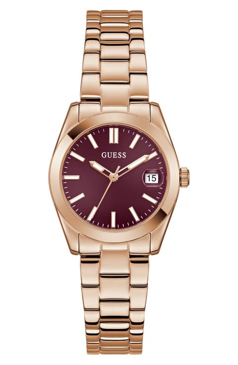 Date Bracelet Watch, 32mm