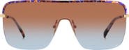 Missoni 99mm Shield Sunglasses