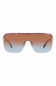 Missoni 99mm Shield Sunglasses