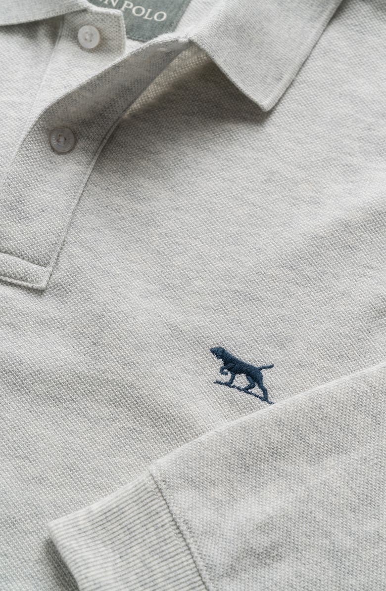 Rodd & Gunn Gunn Piqué Polo, Alternate, color, Cloud