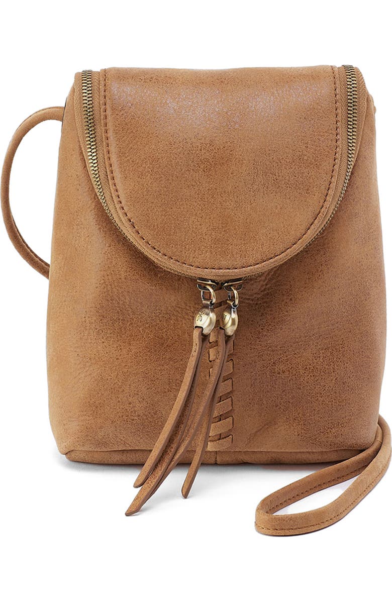 HOBO Fern Leather Crossbody Bag, Main, color,