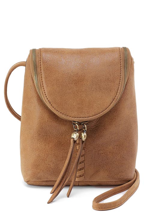 Fern Leather Crossbody Bag