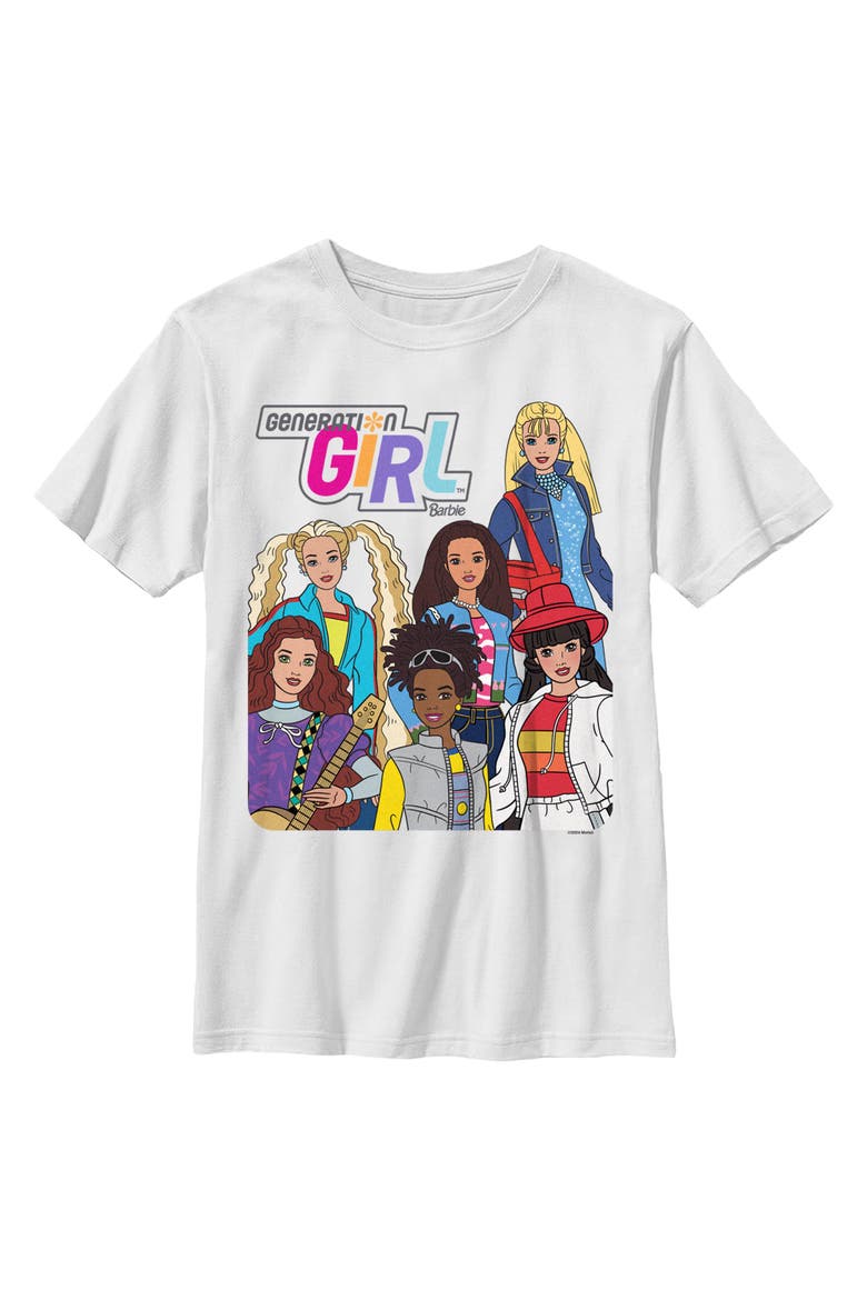 Boys' Generation Girl Fashion Cover T-Shirt, Main, color, White