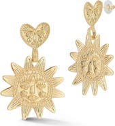 CHLOE AND MADISON Celestial Drop Earrings