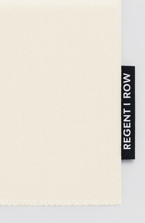 Regent Row Organic Cotton Crew Neck Tee In White