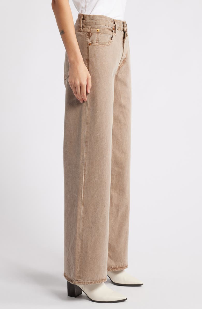 SLVRLAKE Selena High Waist Wide Leg Jeans, Alternate, color, Sedona