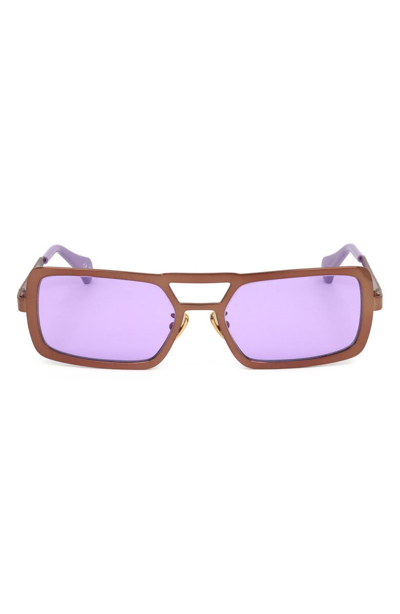 SUPER by RETROSUPERFUTURE<sup>®</sup> 52mm Square Sunglasses, Main, color, Brown