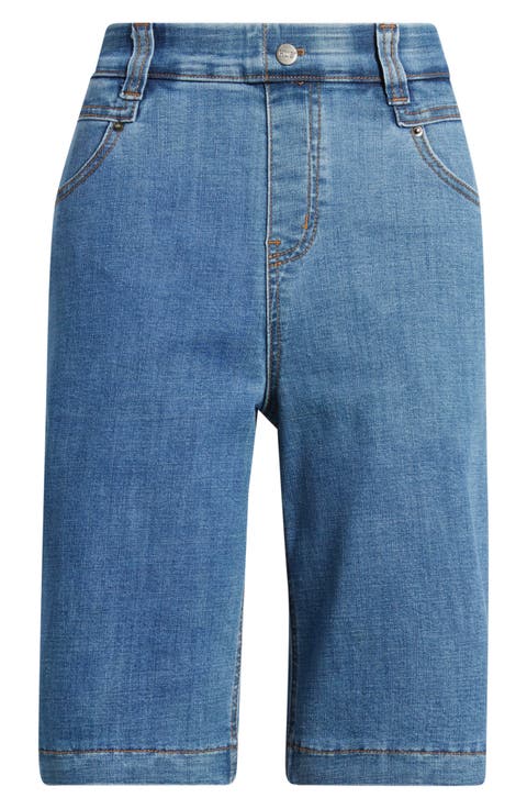 Mid Rise Bermuda Shorts