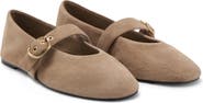 MANGO Mary Jane Ballet Flat