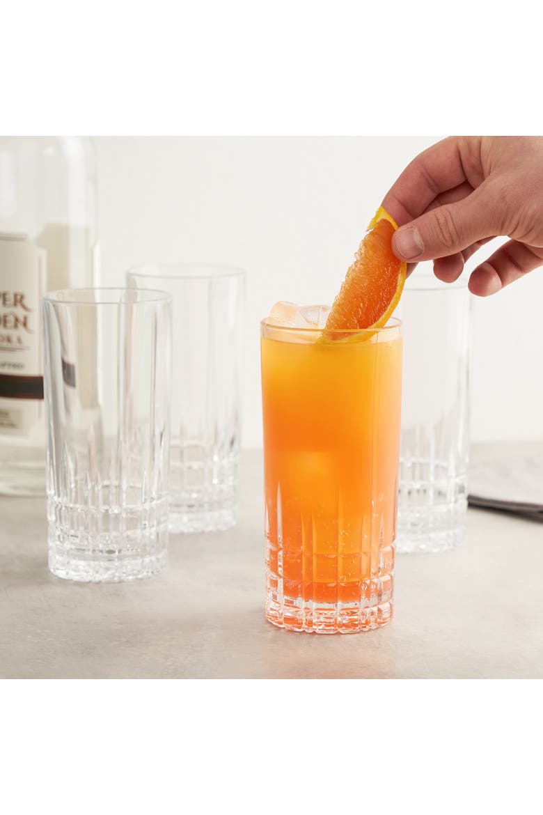 Perfect Longdrink Glasses Set of 12, Alternate, color, Clear
