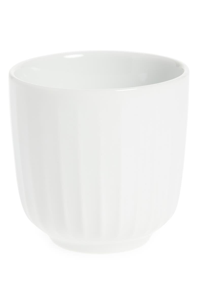 Kahler Hammershøi Espresso Cup, Main, color, White
