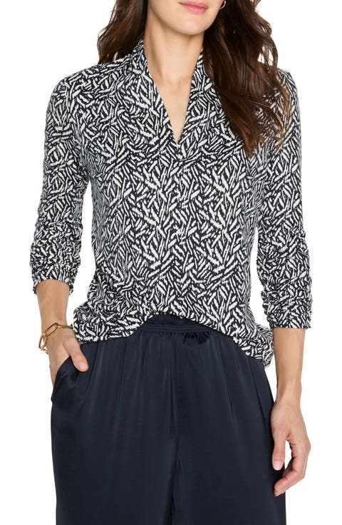 Geo Toss Knit Top (Regular & Petite)