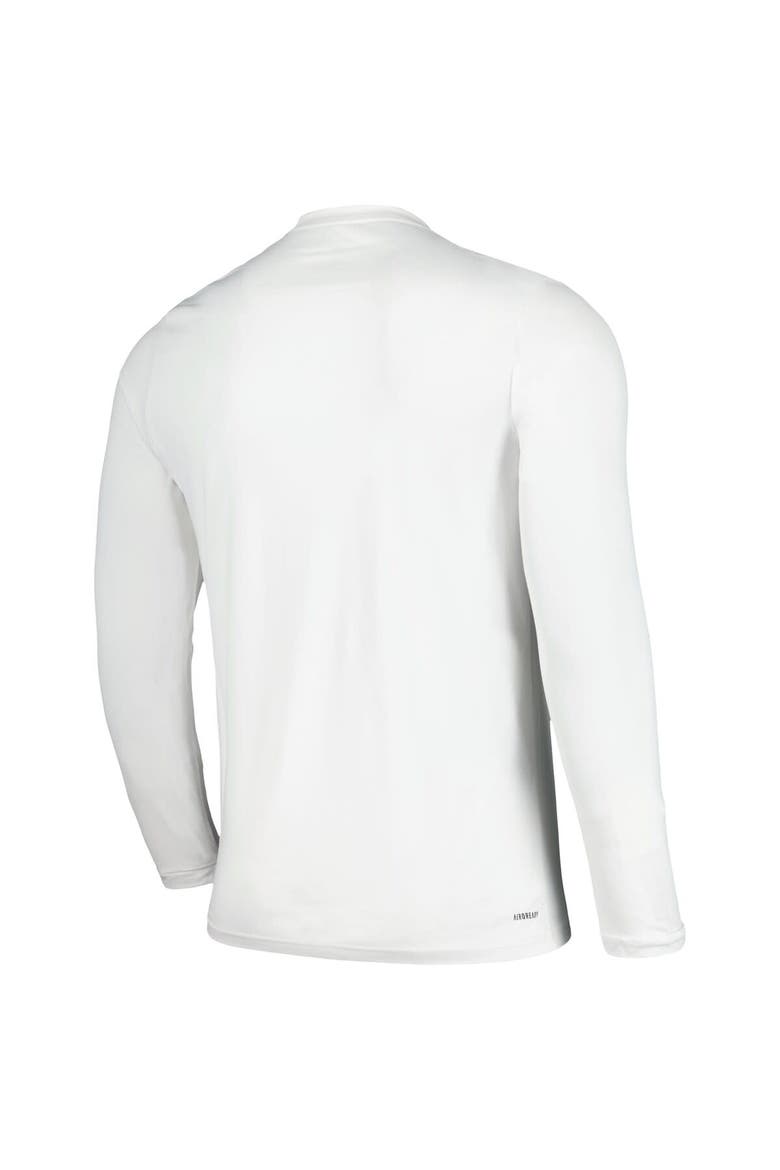 Men's adidas White St. Louis City SC 2024 Jersey Hook AEROREADY Long Sleeve T-Shirt, Alternate, color, White