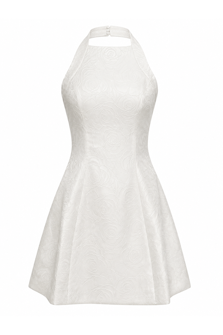 Layla Mini Dress, Main, color, Ivory