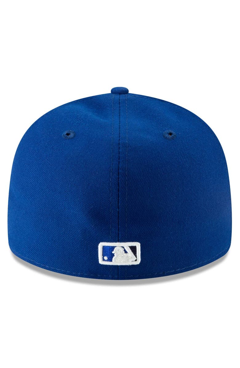 New Era Men's New Era Royal Toronto Blue Jays 2025 MLB Postseason Side Patch Low Profile 59FIFTY Fitted Hat, Alternate, color, 