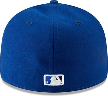 Men's New Era Royal Toronto Blue Jays 2025 MLB Postseason Side Patch Low Profile 59FIFTY Fitted Hat