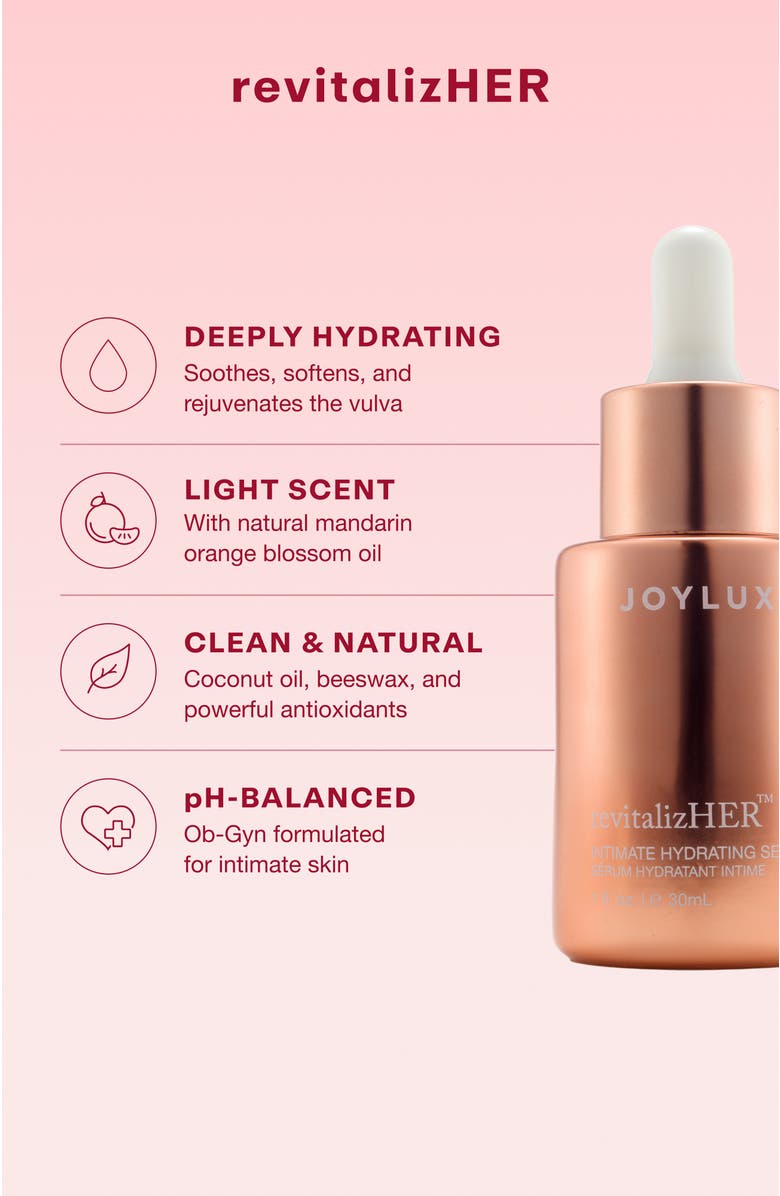 Joylux revitalizHER Hydrating Intimate Serum, Alternate, color, NO COLOR
