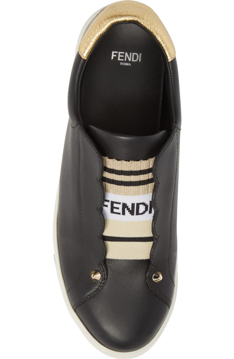 Fendi Rockoclick Slip-On Sneaker, Alternate, color,