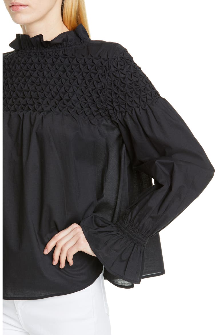 Majorelle Top, Alternate, color, BLACK